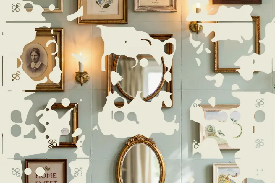 Blank Wall Solutions | Gallery Wall Designs for Living Room | DIY Art Displays