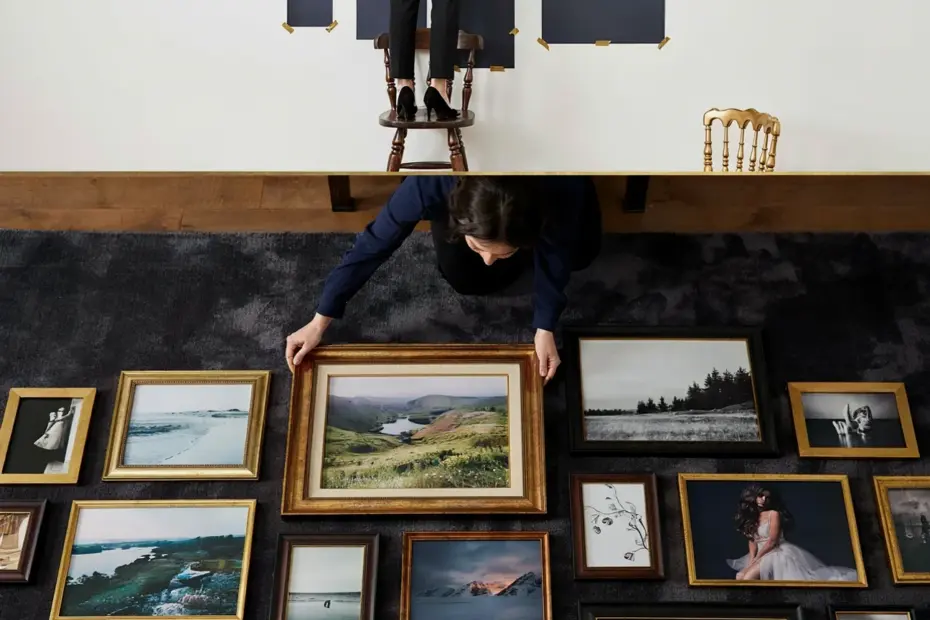 DIY Gallery Wall Ideas | Arrange Art on a Budget | Small Living Room Decor