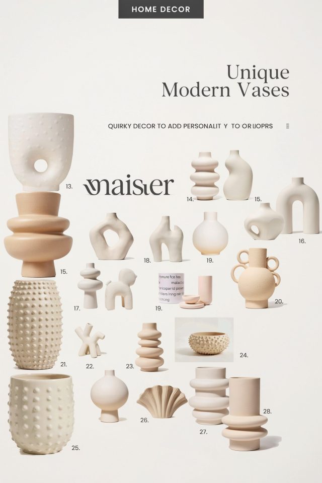 Modern Bathroom Vases | Unique Decor Ideas for Your Space