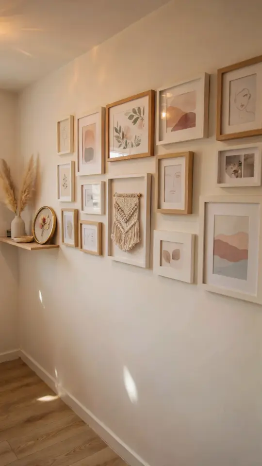 DIY Gallery Wall Layout | Perfect Spacing for Small Spaces | Art Arrangement Guide