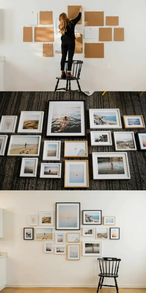 Gallery Wall Ideas | Easy DIY Wall Art That Looks Expensive | Budget-Friendly Home Decor