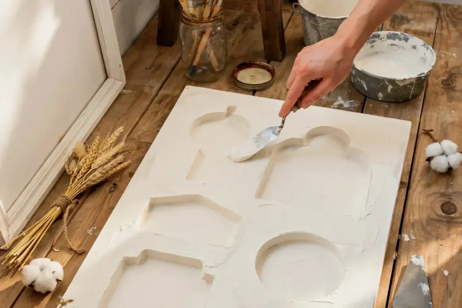 How to Make a DIY Textured Wall Art (Cuadro con Textura) with No Painting Skills