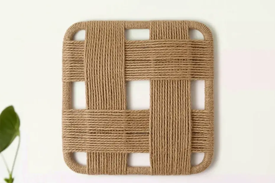DIY yarn wall art that actually looks good (simpler than you think)